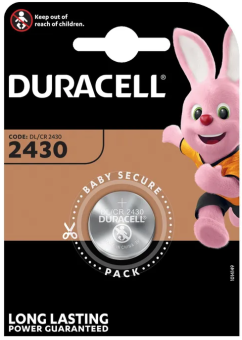 Батарейка DURACELL CR2430 BL1