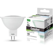 Лампа светодиодная Camelion LED5-MR16/845/GU5.3 5Вт 4500K BL1