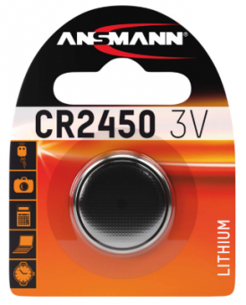 Батарейка ANSMANN 5020112-RU CR2450   BL1