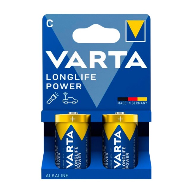 Батарейка VARTA LONGLIFE POWER LR14 4914 BL2 Батарейка VARTA LONGLIFE POWER LR14 4914 BL2