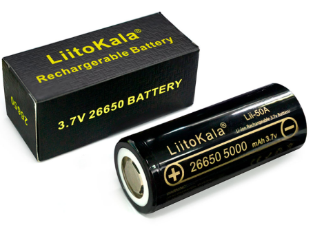 Аккумулятор LiitoKala Lii-50A (26650 3.7V 5000mAh)