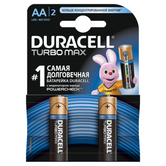 Батарейка DURACELL AA MN1500 TURBO   BL2