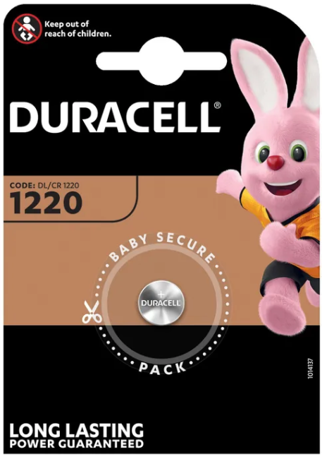 Батарейка DURACELL CR1220 BL1