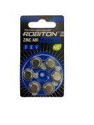 Батарейка ROBITON HEARING AID R-ZA675-BL6 675 PR44 DA675 V675A BL6, 6 шт в упаковке.