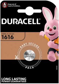 Батарейка DURACELL CR1616 BL1