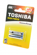 Батарейка TOSHIBA HIGH POWER LR03GCP BP-2 LR03 BL2