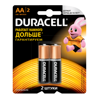 Батарейка DURACELL AA MN1500 BL2