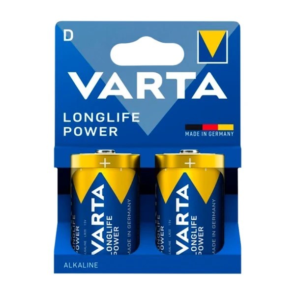 Батарейка VARTA LONGLIFE POWER LR20 4920 D BL2 Батарейка VARTA LONGLIFE POWER LR20 4920 D BL2
