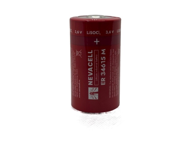 Батарейка NEVACELL ER34615M ("D" 3.6V) Высокотоковая Батарейка NEVACELL ER34615M ("D" 3.6V) Высокотоковая