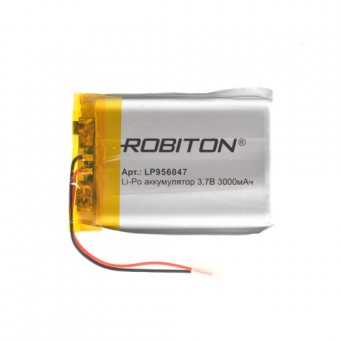 Аккумулятор ROBITON LP956047 3.7В 3000мАч PK1