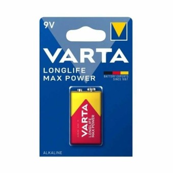 Батарейка крона VARTA LONGLIFE MAX POWER 6LR61 4722 BL1
