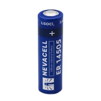 Батарейка литий-тионилхлоридный (LiSOCl2) NEVACELL ER14505 PC1 Li-SOCl2 3.6V   
