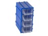 Контейнер пластиковый К5-В1 прозрачный синий корпус 