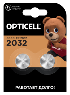 Батарейка OPTICELL SPECIALTY CR2016 BL2