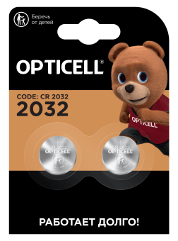 Батарейка OPTICELL SPECIALTY CR2016 BL2