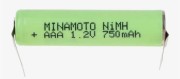Аккумулятор MINAMOTO 750MHAAA prof с лепестковыми выводами PK1