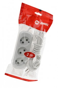 Удлинитель сетевой MAKEL MGP 122 BL1