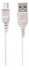 Кабель GoPower GP01T USB (m)-Type-C (m) 1.0м 2.4A ПВХ белый