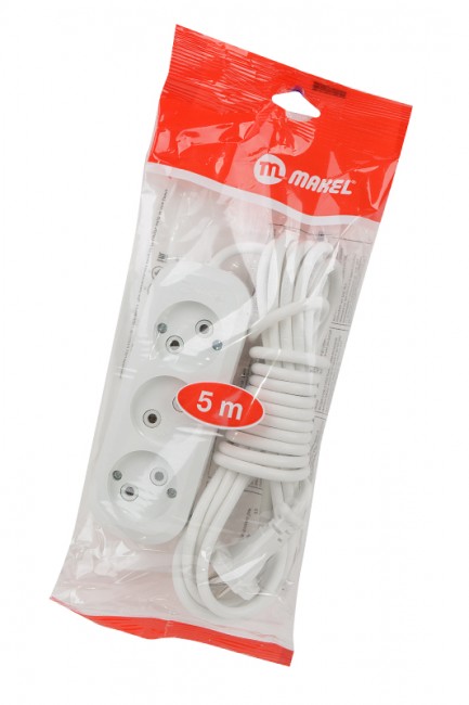 Удлинитель сетевой MAKEL MGP 124 BL1