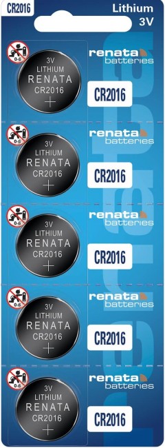 Батарейка RENATA CR2016 BL5