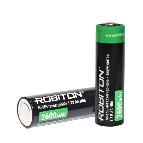 Аккумулятор ROBITON 2600MHAA-2 BL2 Аккумулятор ROBITON 2600MHAA-2 BL2