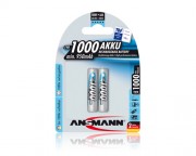 Аккумулятор ANSMANN 1000 AAA Professional 5030892 BL2