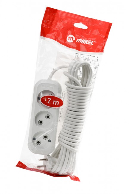 Удлинитель сетевой MAKEL MGP 127 BL1
