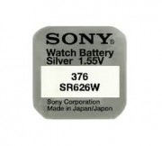 Батарейка SONY SR626W 376 (0%Hg)