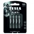 Батарейка TESLA BATTERIES AAA BLACK+ LR03/BLISTER FOIL 4 PCS