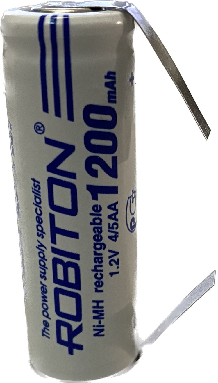 Аккумулятор ROBITON 1200MH4/5AA с выводами под пайку, 1 шт. - купить с ...