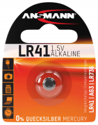 Батарейка ANSMANN 5015332 LR41 (AG3) BL1