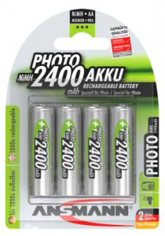 Аккумулятор ANSMANN PHOTO 5030482-RU 2400мАч AA  BL4