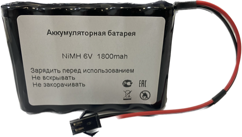 Аккумуляторная сборка для игрушек 6V 1800 mAh