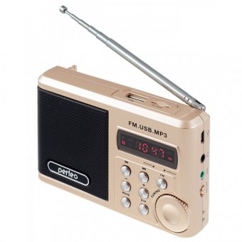 Радиоприемник PERFEO Sound Ranger SV922AU USB-audio, microSD (золотистый) Радиоприемник PERFEO Sound Ranger SV922AU USB-audio, microSD (золотистый)