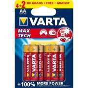 Батарейка VARTA MAX TECH 4706 LR6 4+2шт BL6