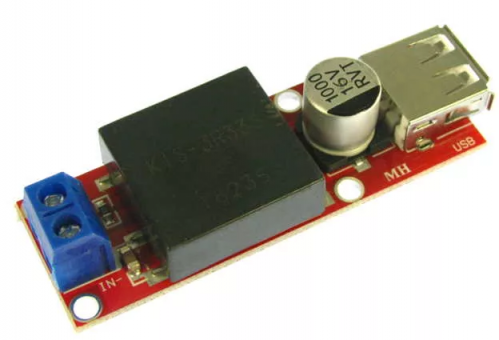 Понижающий преобразователь  I04 DC-DC  USB вход 7-24В, выход 5В, 3А