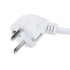 Cетевой удлинитель AMPER. 2.0м. 4 розетки. 3*0.75мм. 10А. 2500 Вт. 3usb. белый.