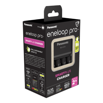 Зарядное устройство Panasonic eneloop pro (BQ-CC55) K-KJ55HCD40E Smart&Quick Charger + 4AA2500mAh BL1