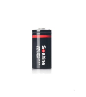 Аккумулятор Soshine LiFePO4 CR123  3.2 V 550 mAh 16340, 1 шт.