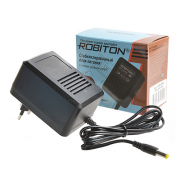 Блок питания ROBITON AB9-800S (-) 5,5х2,1/12 (для музыкального оборудования)