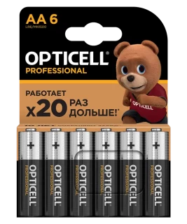 Батарейка OPTICELL PROFESSIONAL LR6 BL6