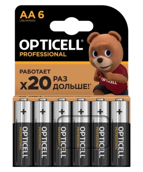 Батарейка OPTICELL PROFESSIONAL LR6 BL6