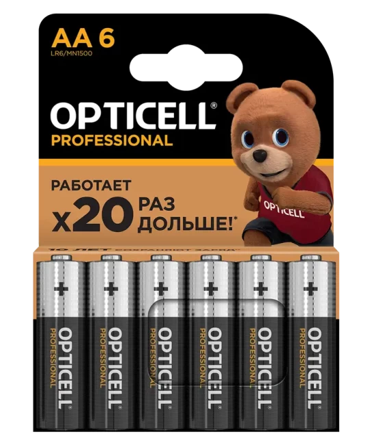 Батарейка OPTICELL PROFESSIONAL LR6 BL6