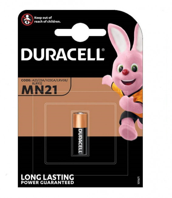 Батарейка DURACELL MN21 A23/V23GA/ 3LR50 BL1