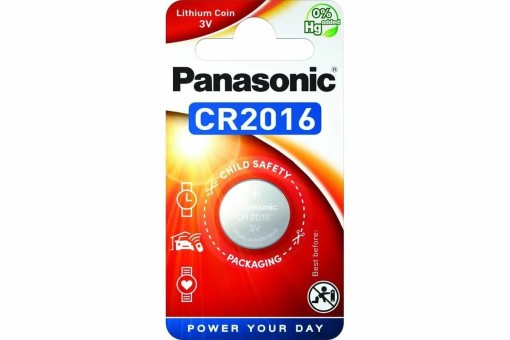 Батарейка Panasonic Lithium Power CR-2016EL/1B CR2016 BL1