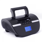 Беспроводная колонка PERFEO i350PRO-BK Bluetooth/AUX,USB/SD, часы-будильник-радио, USB/600mAh (черный)