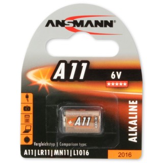 Батарейка ANSMANN 1510-0007 A11 BL1