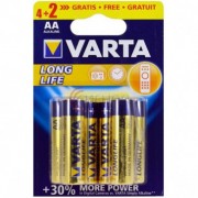 Батарейка VARTA LONGLIFE 4106 LR6 4+2 BL6