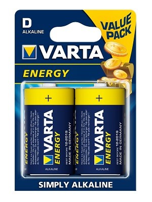 Батарейка VARTA ENERGY 4114 LR14 BL2
