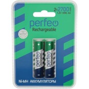 Аккумулятор Perfeo R6 AA NI-MH 2700mAh BL2